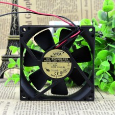 ADDA AD0812HB-A70GL DC12V 0.25A 2Pin 80x 80x25mm Case Cooling Fan T8