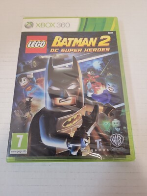 LEGO Batman 2 Microsoft Xbox 360 - 2012 - SEALED BRAND NEW - PAL REGION
