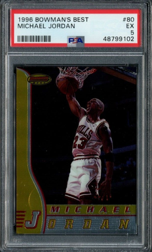 1996 Bowmans Best 80 Michael Jordan Die Cut PSA 5 EBay