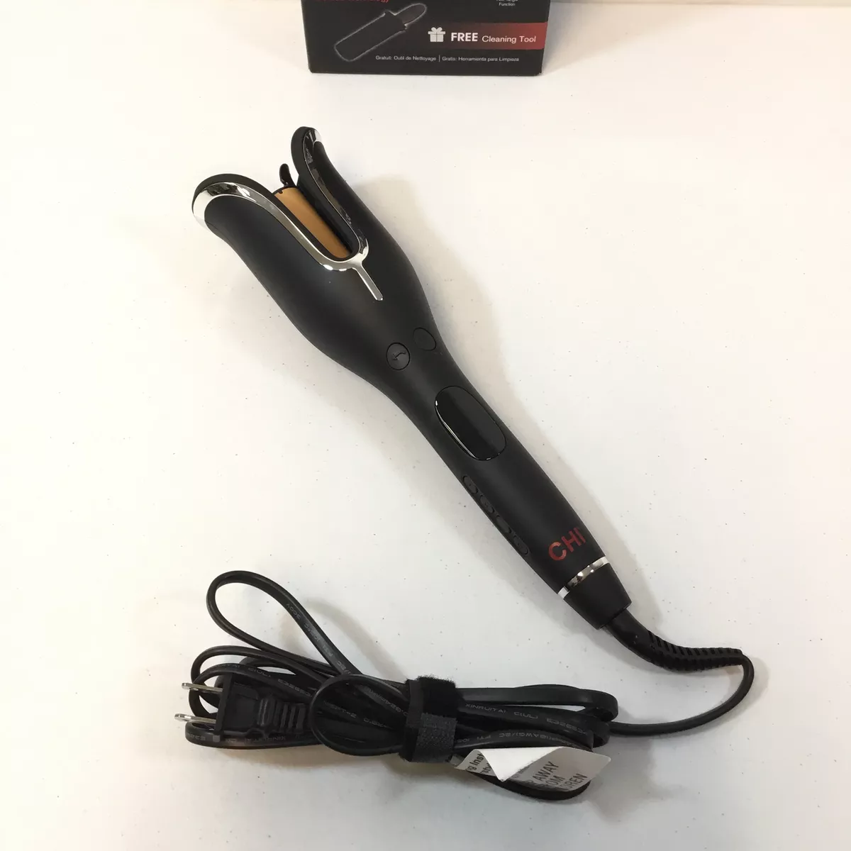 Chi Spin n Curl CA2247 Matte Black 1 Inch Ceramic Rotating Hair