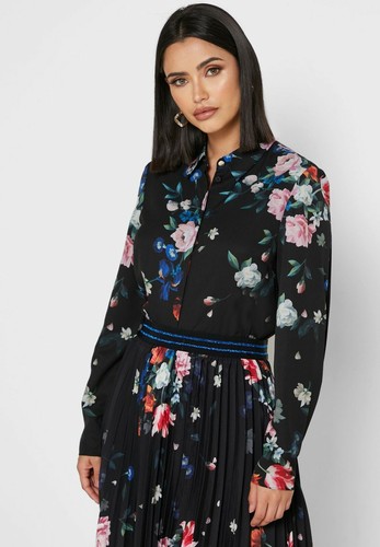 BNWT Ted Baker EBONNY sandalwood print 