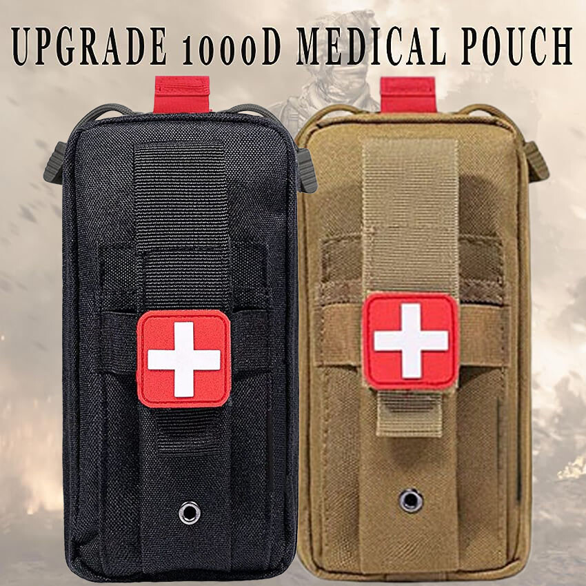 Tactical Molle Medical First Aid Kit IFAK Pouch Emergency EMT EDC