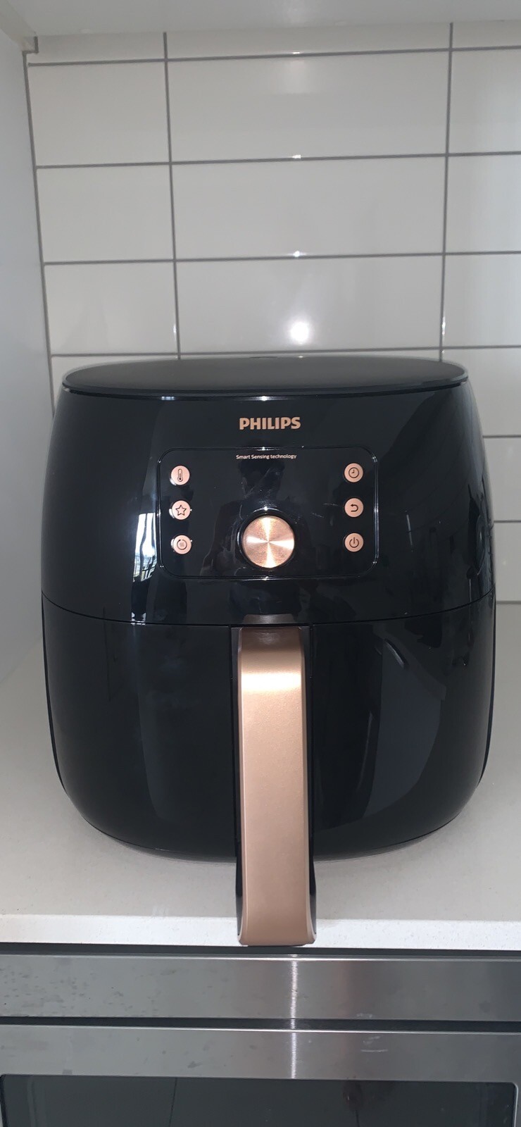 Philips HD9861/99 Airfryer XXL 7.3L Deep Black/ Copper for sale online eBay