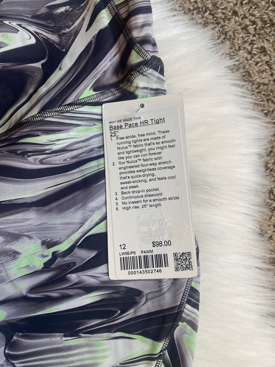Lululemon Base Pace High Rise Tight 25