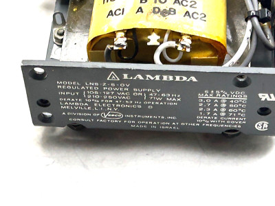 DC Power Supplies - Lambda Regulated Power Supply Model