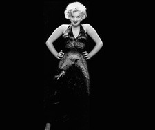 MARILYN MONROE BLACK SPARKLED DRESS 1 RARE 5X7 GalleryQuality PHOTO