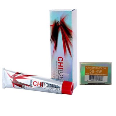 Farouk CHI Ionic Permanent Shine Color 50-4W Dark Brown Natural Warm 3oz