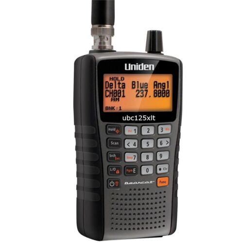 Uniden Bearcat UBC125XLT 25-960MHZ Handheld Scanner Receiver 500 Channel - Picture 1 of 3