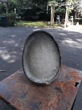 Antique Terracotta Architectural Element Shield Garden Sculpture