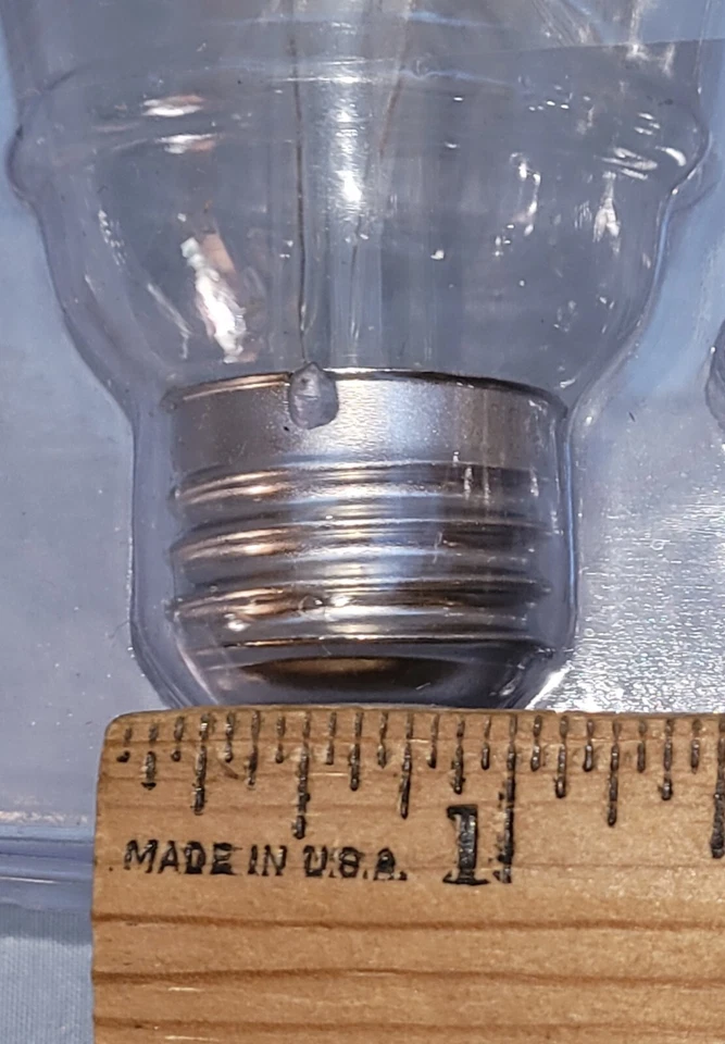 Ascher Edison Decorative Daylight White Bulbs Pack Of 3 New In Package - Image 4 of 4