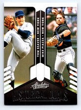 2022 Absolute #HD-TM Mike Piazza Tom Seaver Historical Duals New York Mets