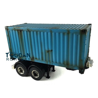 1/14 RC 20ft Chassis Container Semi Trailer DIY für Tamiya Traktor Truck Modell
