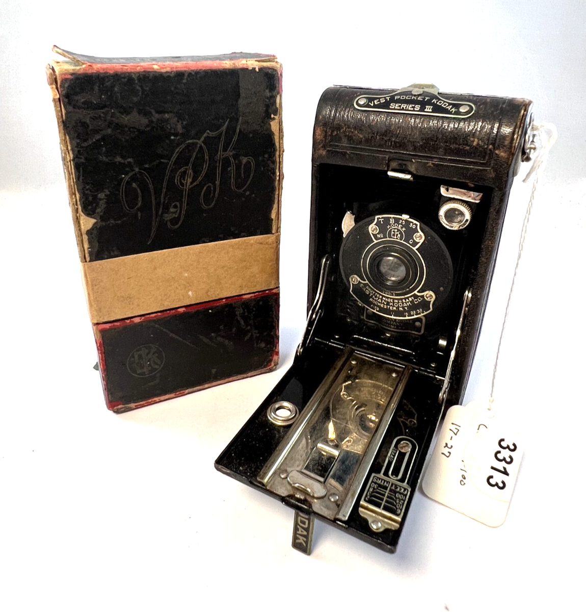 スーツ kodak Vintage Kodak Vest Pocket Camera Series III 1924 Kodex Shutter