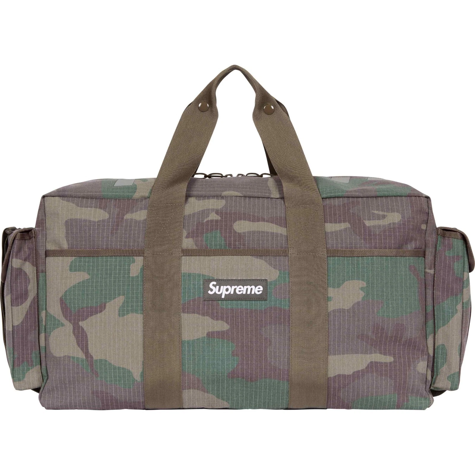Sac de sport suprême   camouflage des bois   SS24 neuf authentique