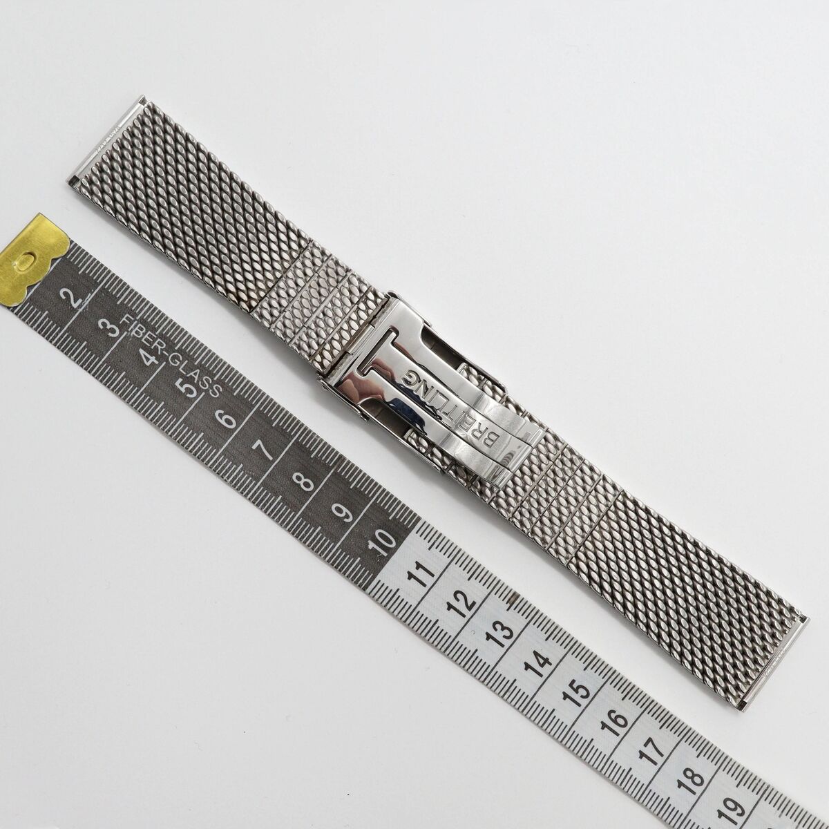 Breitling Milanese Mesh 24-20mm Bracelet Stainless Steel Breitling Milanese Mesh 24-20mm Bracelet Stainless Steel