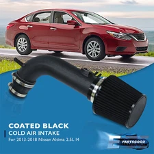 For 13-18 Nissan Altima Black Short Ram Cold Air Intake CAI Piping + 3" Filter