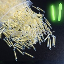 50/100PCS Fishing Night Fluorescent Light Float Glow Stick Light Sticks