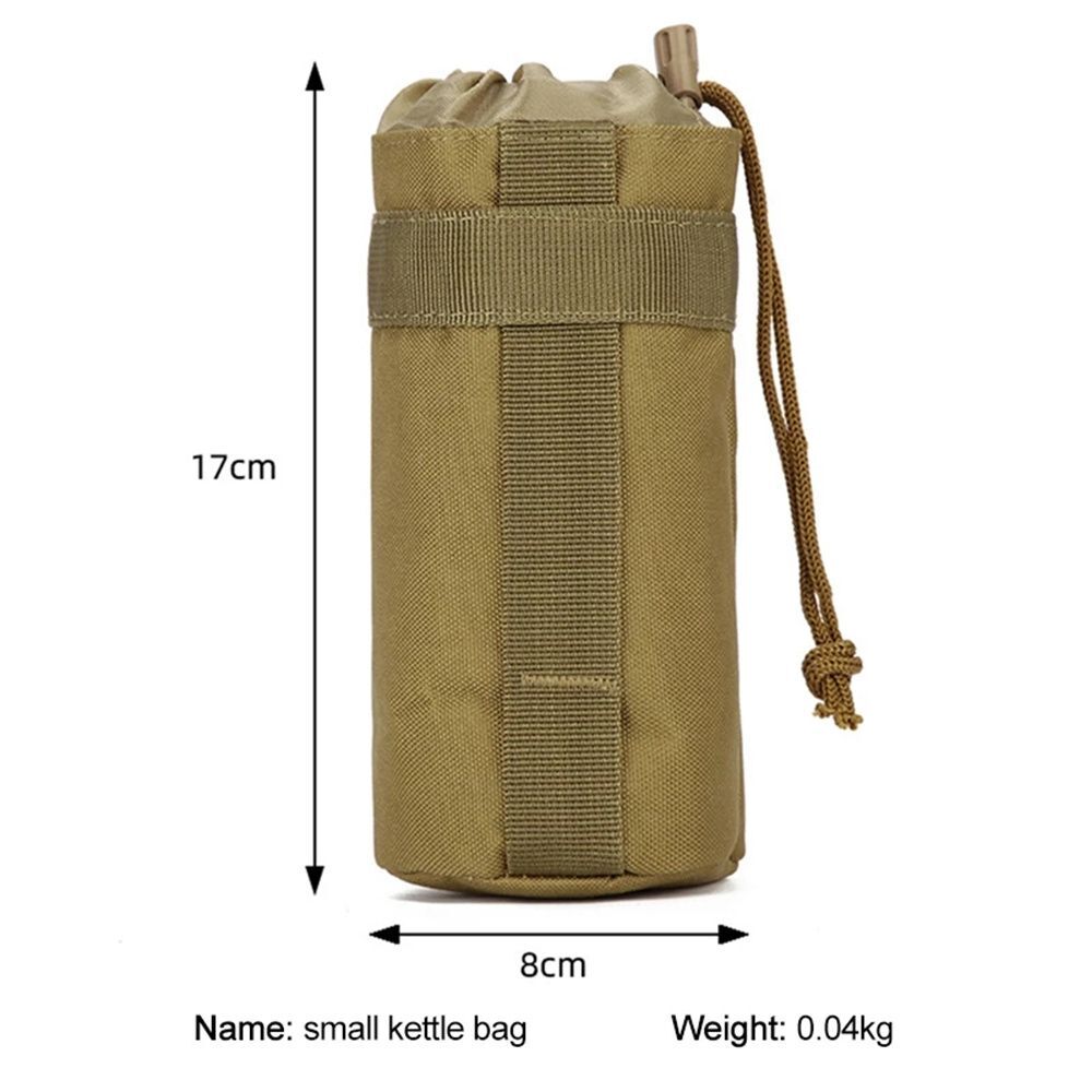 Kettle Bag Tactical Molle Water Bottle Carrier Holder Pouch Adjustable