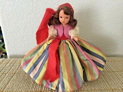 Vintage Nancy Ann Storybook Doll ~ #306 Fortune Teller HP 6.5''