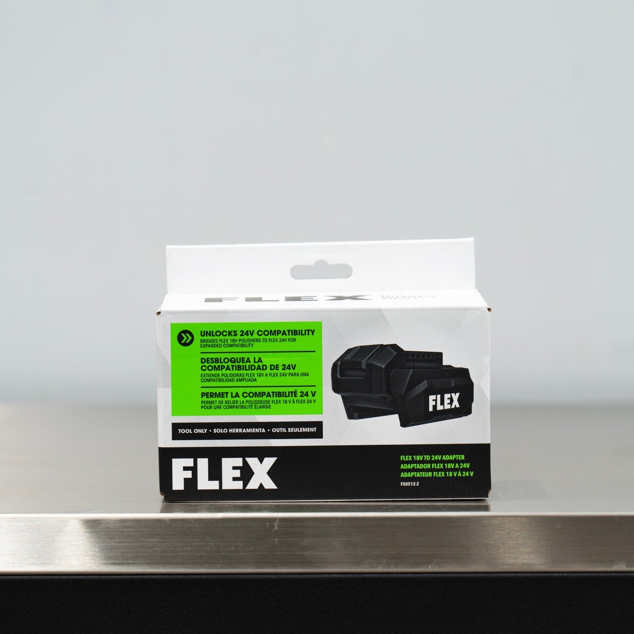 Flex 18V to 24V Battery Adapter | For 18V Cordless Polisher