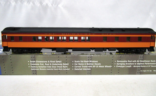Walthers HO Scale MILW Milwaukee Road 10-1-2 Sleeper Passenger Car NOS 932-10562 | Zustand: New