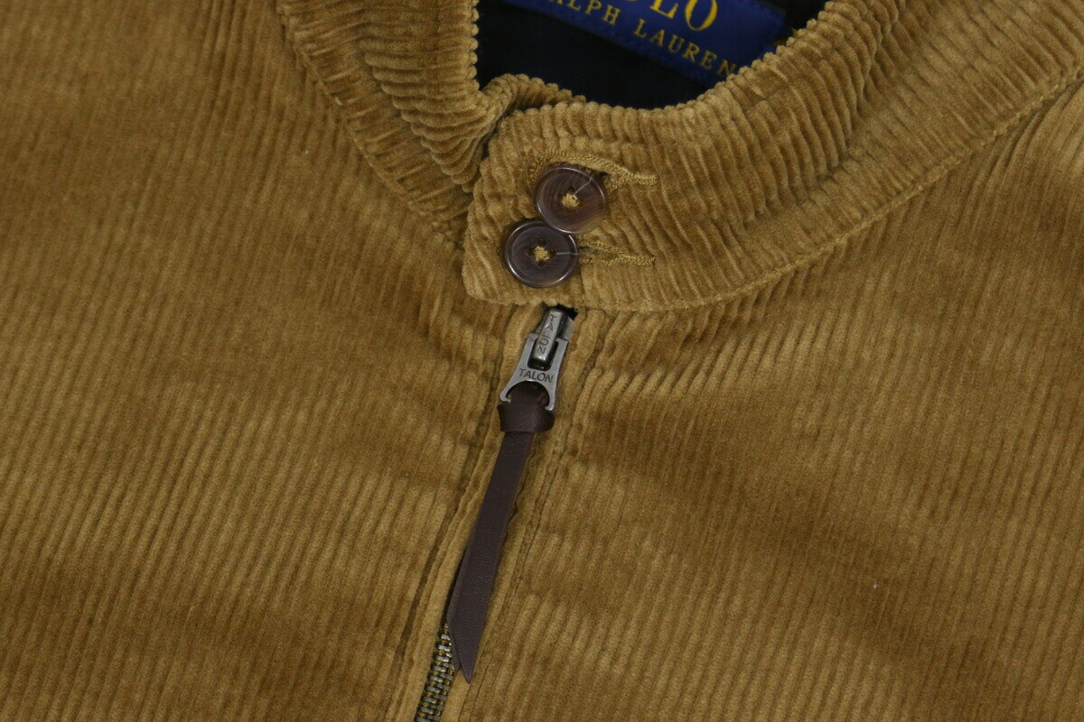 Polo Ralph Lauren Cord Corduroy Full Zip Windbreaker Jacket with