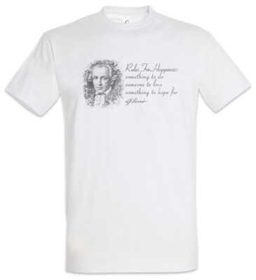 Kant Rules For Happiness Herren T-Shirt Emmanuel Immanuel Philosopher Quote