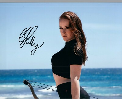 Orissa Kelly Signed 8x10 Photo #298 Archery Contortionist Britain's Got