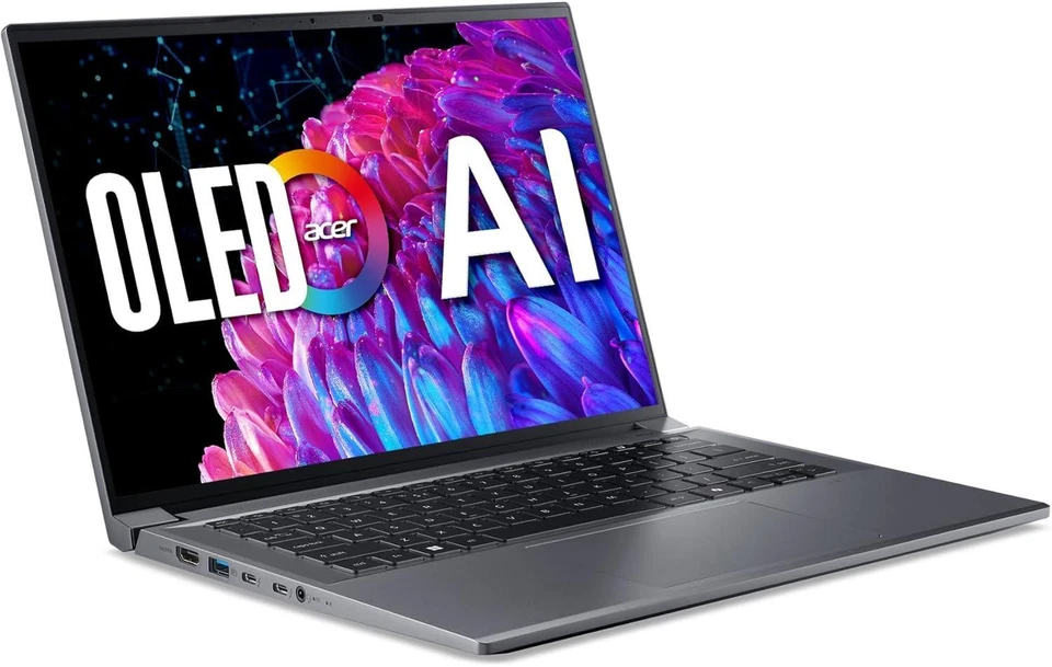 Ноутбук Acer Swift X 14 - 14,5 дюйма Intel i7 32 ГБ RAM твердотельный накопитель 1 ТБ сертифицированный восстановленный - Изображение 2 из 4