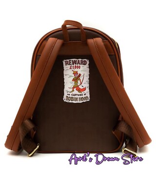Loungefly Disney Robin Hood Sherwood Forest
Characters Mini Backpack Loungefly Disney Robin Hood Mini Backpac Bag Sherwood Forest  main image 4