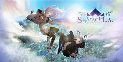 Anime Tacitly Two Women Clouds Girls Falling Sky  Gaming Mat Desk 7191