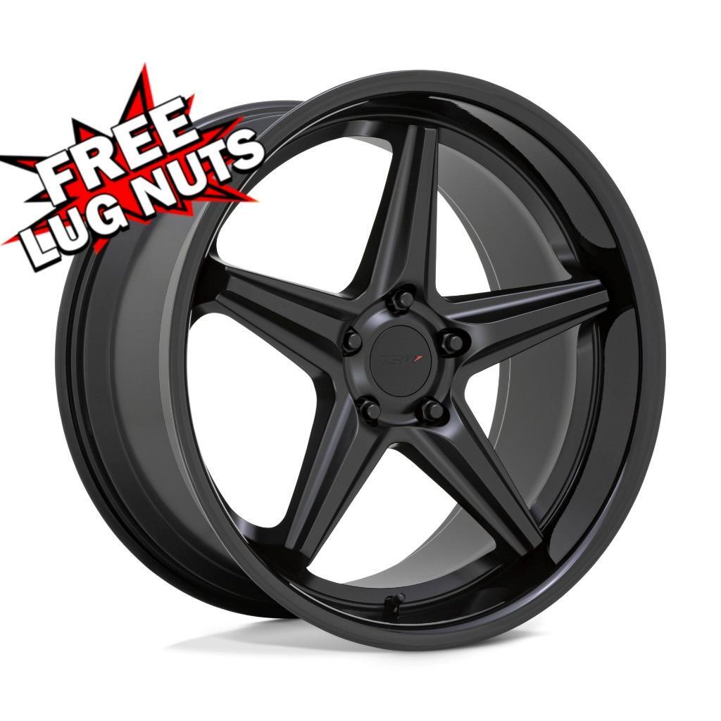 19 inch 19x8.5 TSW LAUNCH MATTE & GLOSS wheels rims 5x120 +20 | eBay