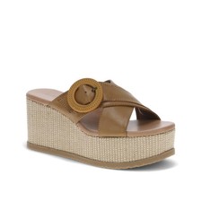 Women's Sydney Wedge Sandals Caramel