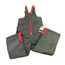 SWISS TECH Winter Bib Overall Black Snow Pants, Size XS 4-5 - Unisex - NWT