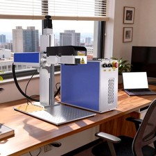 300W JPT MOPA 3D Fiber Laser Marking Machine ...