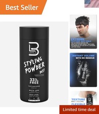 Level 3 Hair Texture Powder for Men - 30g Natural Look, Volume Matte Finish