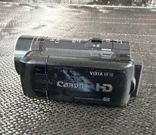 Canon VIXIA HF10 High Definition Camcorder w/ Battery No Charger  Ships Fast 