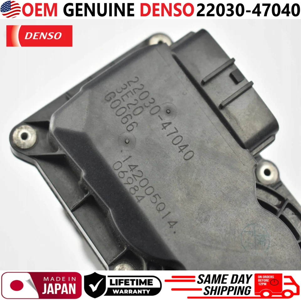 Cuerpo de acelerador DENSO GENUINO para Toyota Prius C 2012-2019 1,5 L I4, 22030-47040 Foto 3 de 4