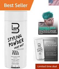 Level 3 Light Hold Styling Powder - Natural Matte Finish for Volumized Looks