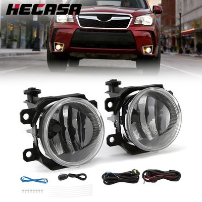Fog Lights W/bulbs+Wiring+Switch For Subaru Forester 14-23 & Impreza 17-23 LH+RH