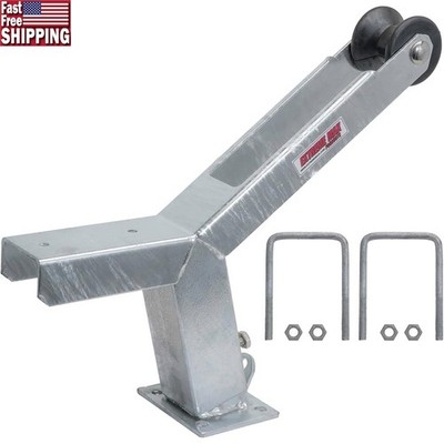 Adjustable Height Winch Stand Roller Mount Hardware Fits 3x4 Trailer Frames New