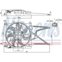LüFter MotorküHlung FüR Opel Zafira A F75_ Astra G Cabriolet F67 F35_ F07_