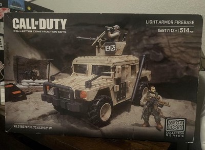Mega Bloks Call of Duty Collector Series Set Light Armor Firebase 06817 Sealed
