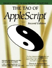 The Tao of Applescript/Book and 2 Disks Bmug's Guide to Macintosh Scripting...
