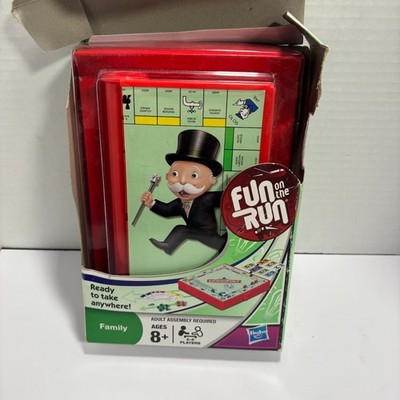 Monopoly Game, Fun on the Run, Travel Size - Hasbro Games, New in Box