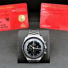 Omega Omega Speedmaster 310.30.42.50.01.001 42mm Black Dial Steel 2025 Box and Papers