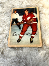 1953 - 54 Parkhurst #45 Benny Woit  Detroit Red Wings