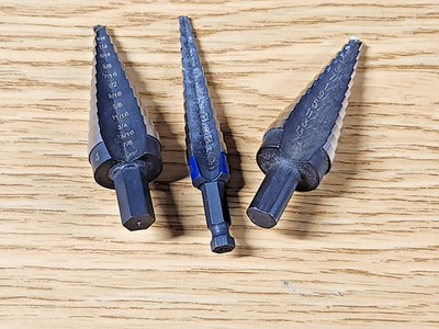 Irwin Unibit Step Drill Bit Set of 3