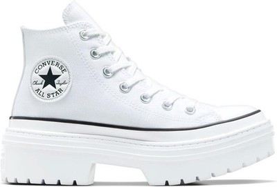 Converse Women's Size 9.5 Chuck Taylor All Star Heel Platform White A10364C