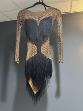 Ballroom Dance Dress Made by Jordey with Premium Stones XS Excellent Condition